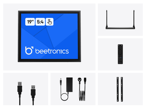 19 Zoll Touchscreen Metall (5:4)