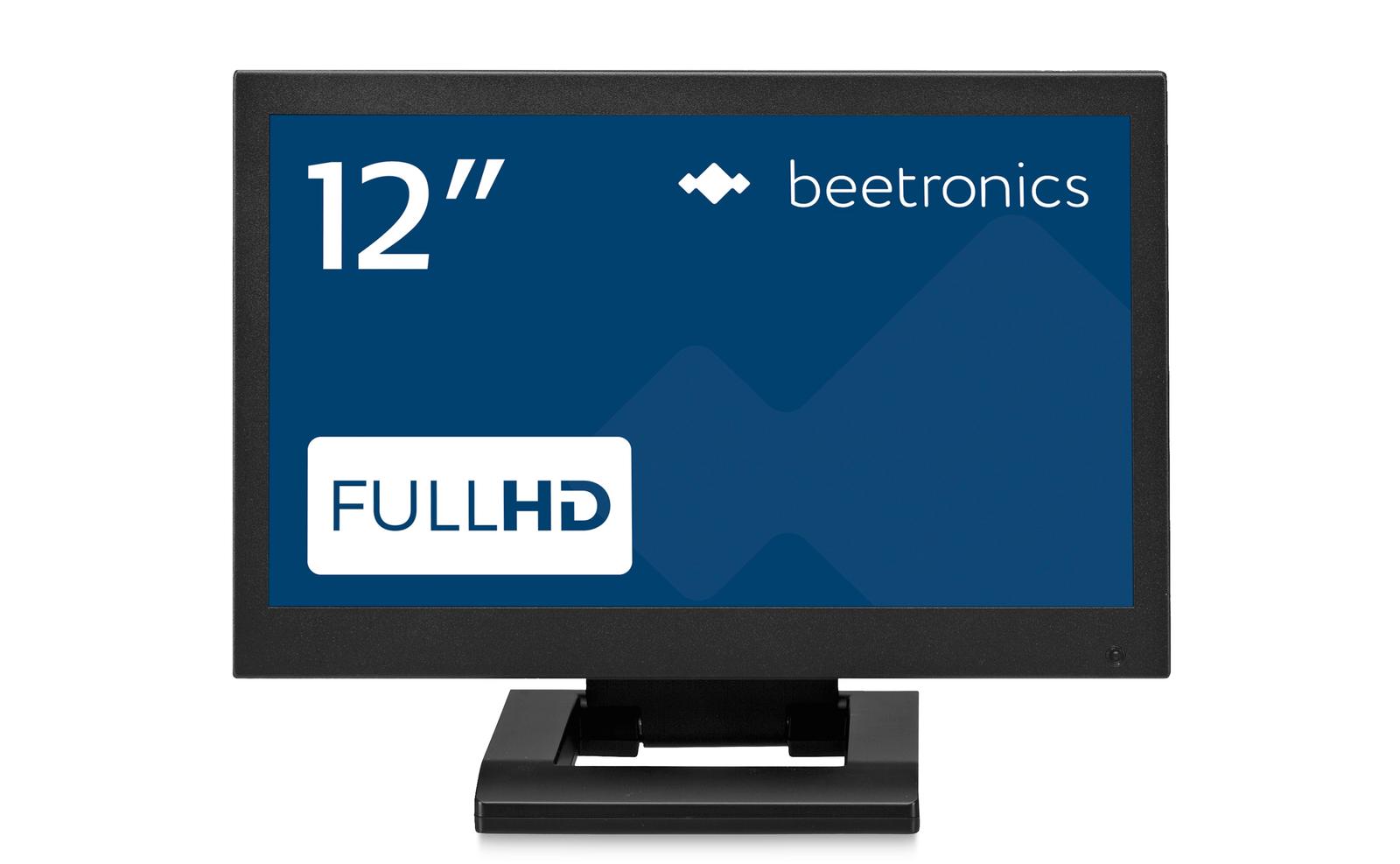 12 Zoll Monitor Metall Beetronics